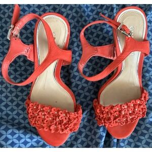 Gianni Bini Floral heels Shoes 6.5 womens